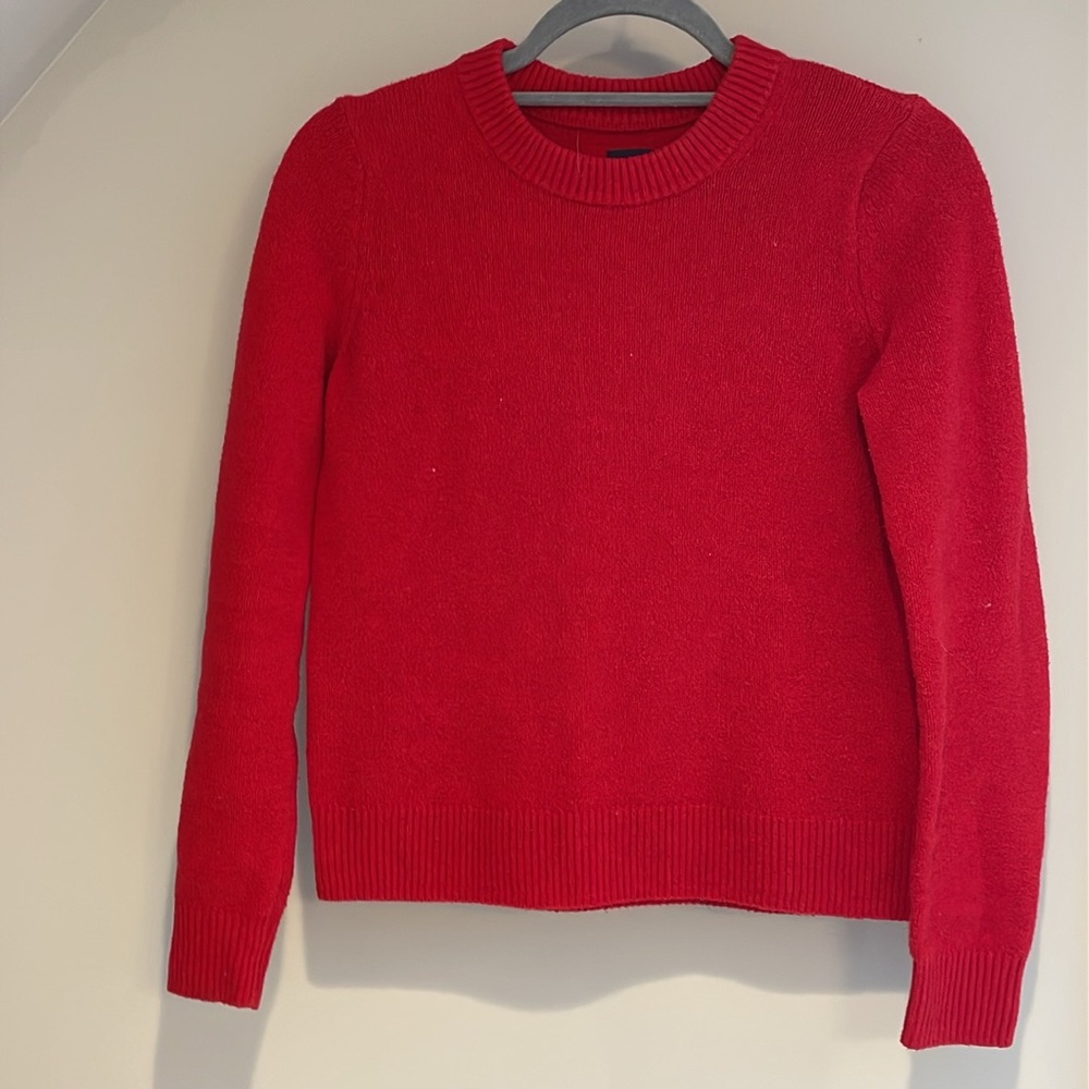 Cozy Crewneck Red Sweater